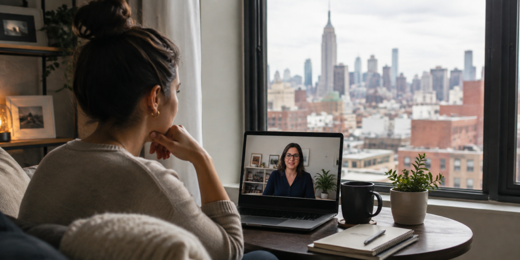 Benefits of Online Therapy for Busy New Yorkers